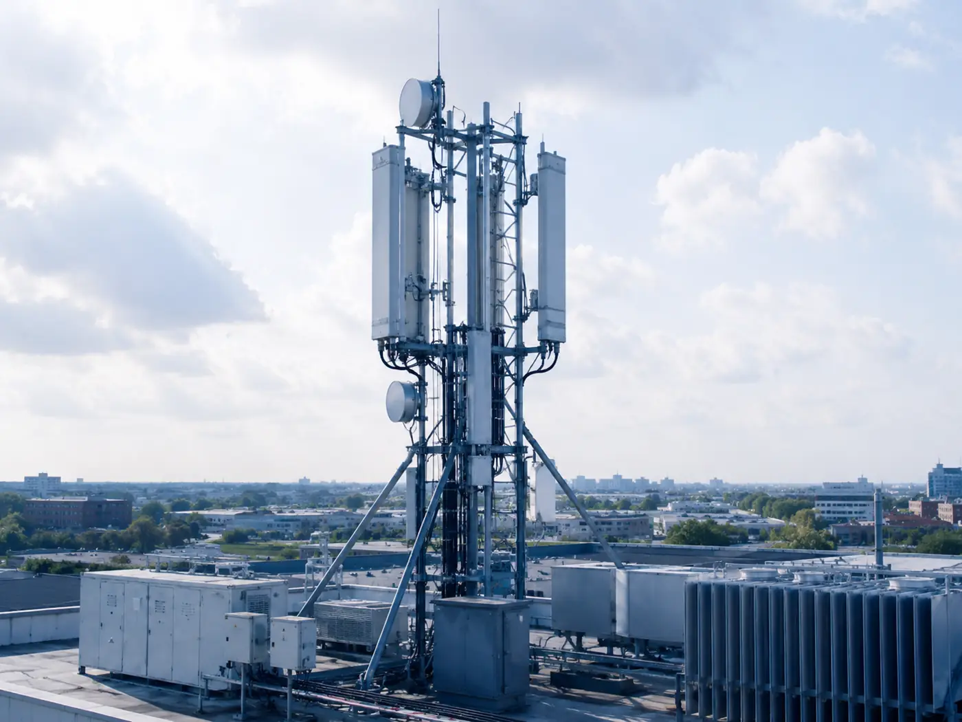 Telecommunications infrastructure illustrating resilience
